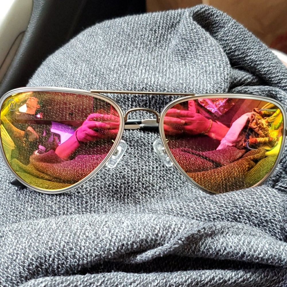 Pink Blenders Sunglasses